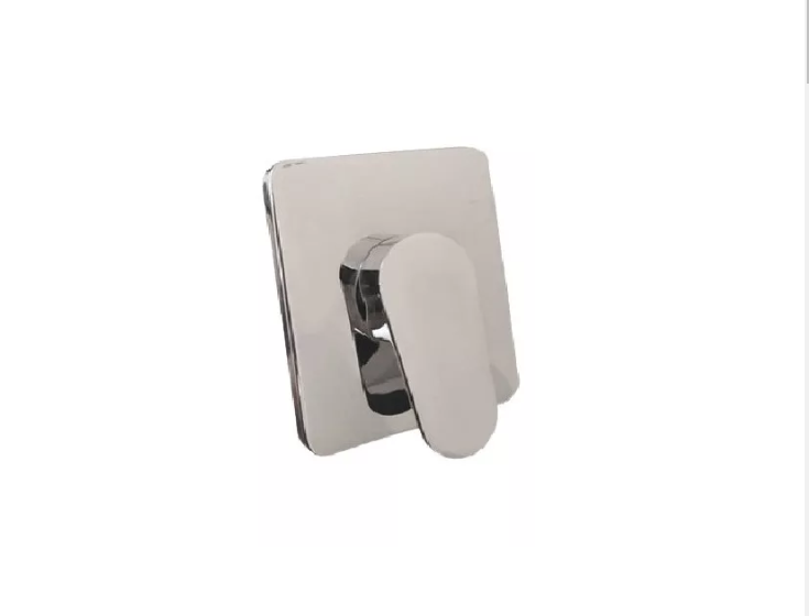 LLAVE DUCHA CUADRADA PLATEADA NT 16101