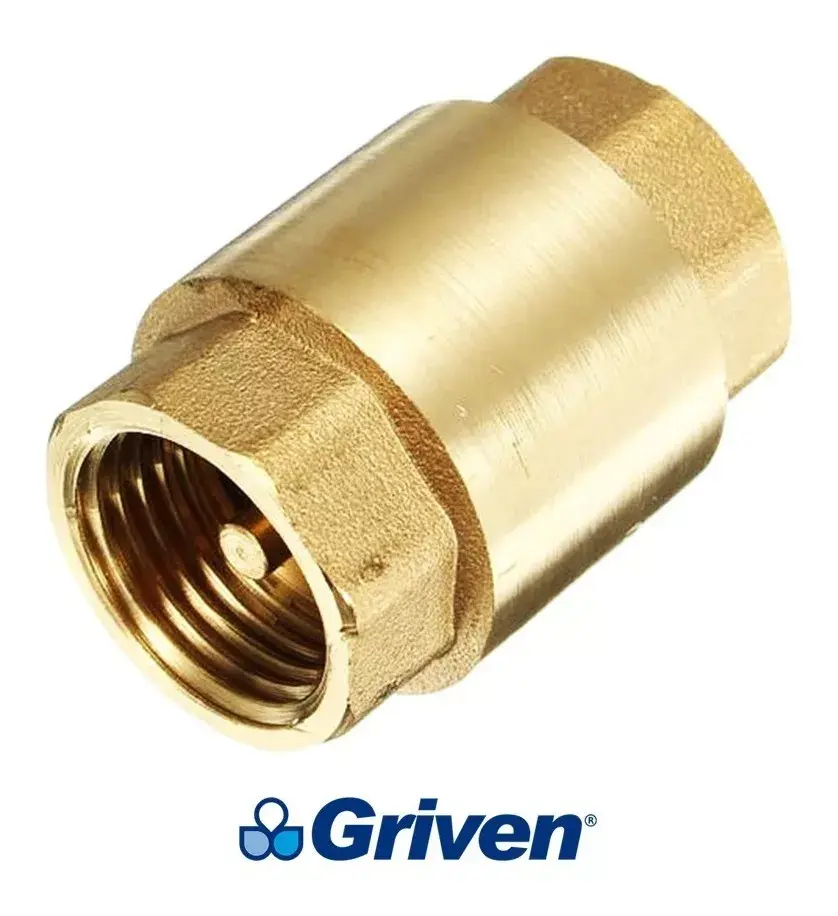 VALVULA CHECK MARCA GRIVEN DE 1/2