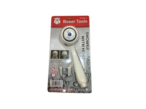 DUCHA TIPO TELEFONO CON MANGUERA/ BOXER TOOLS/ NT1690-3
