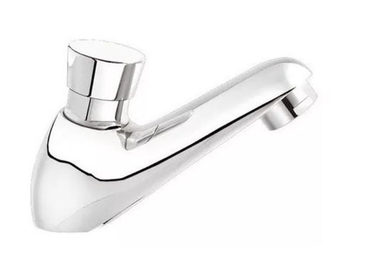 LLAVE DE LAVAMANOS PUSH BOTTON CUERPO DE METAL//NT1630A