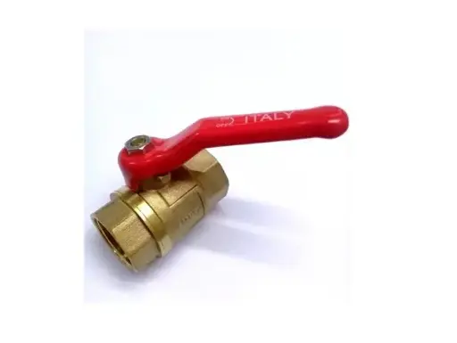 LLAVE DE PASO VALVULA BOLA 3/4 PULG ITALY