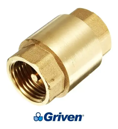VALVULA CHECK MARCA GRIVEN DE 1/2